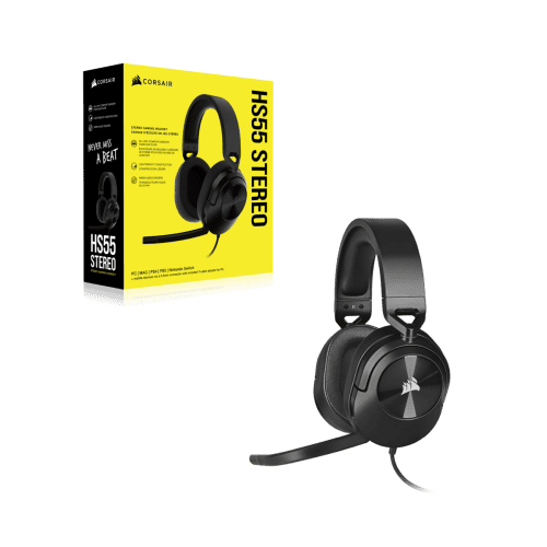 Corsair HS55 STEREO Auriculares Alámbrico De mano Juego Carbono - Imagen 4