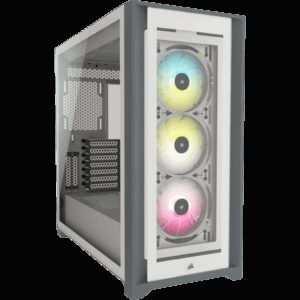Corsair iCUE 5000X RGB Midi Tower Blanco 0840006627531 | P/N: CC-9011213-WW | Ref. Artículo: 1338823