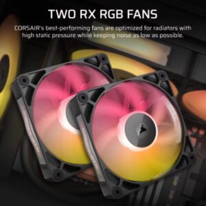 Corsair iCUE LINK TITAN 240 RX LCD Procesador Refrigerador de aire 12 cm Negro 1 pieza(s) 0840440482949 | P/N: CW-9061022-WW | Ref. Artículo: 1386472