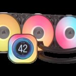 Corsair iCUE LINK TITAN 360 RX LCD Procesador Refrigerador de aire 12 cm Negro 1 pieza(s) 0840440482956 | P/N: CW-9061023-WW | Ref. Artículo: 1386473