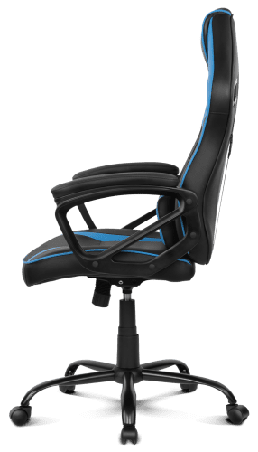 DRIFT DR50 Silla para videojuegos de PC Asiento acolchado tapizado Negro, Azul - Imagen 4