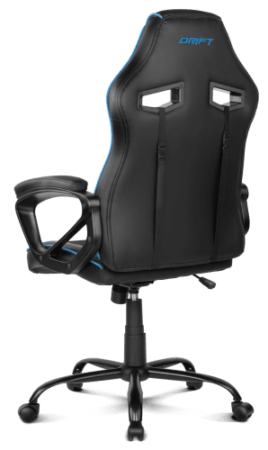 DRIFT DR50 Silla para videojuegos de PC Asiento acolchado tapizado Negro, Azul - Imagen 6
