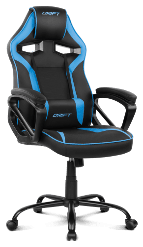 DRIFT DR50 Silla para videojuegos de PC Asiento acolchado tapizado Negro