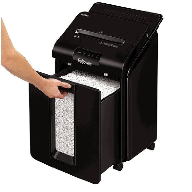 Destructora Fellowes AutoMax 100M/ Microcorte de 4 x 10mm/ Negra - Imagen 3
