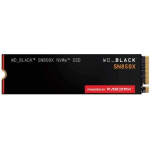 Disco SSD SanDisk WD Black SN850X 1TB/ M.2 2280 PCIe Gen4/ Full Capacity 718037891392 WDS100T2X0E WD-SSD WD BK SN850X 1TB