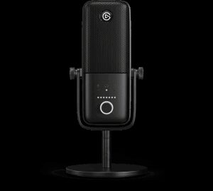 Elgato Wave 3 Negro Micrófono de superficie para mesa 0840006618072 | P/N: 10MAB9901 | Ref. Artículo: 1334929