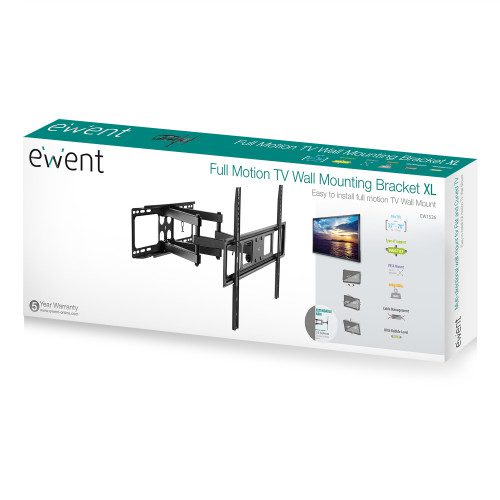 Ewent EW1526 soporte para TV 177,8 cm (70") Negro - Imagen 11