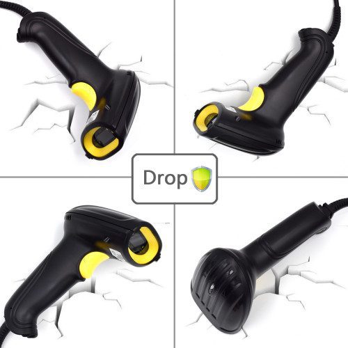 Ewent EW3400 lector de código de barras Lector de códigos de barras portátil 1D Laser Negro - Imagen 6