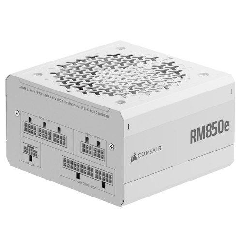 FUENTE ALIMENT. CORSAIR RM850E (2025) 80+ GOLD FULL MODULAR ATX 3.0 850 WATT BLANCA CP-9020293-EU - Imagen 2