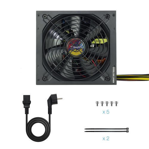 FUENTE ALIMENTACION 700W TOOQ PFC-ACTIVO 5SATA 14CM ATX - Imagen 7