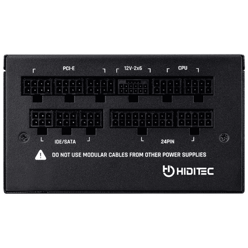 Fuente de Alimentación Hiditec GDX850 V3/ 850W/ Ventilador 14cm/ ATX 3.1/ PCIe 5.1/ 80 Plus Gold - Imagen 4