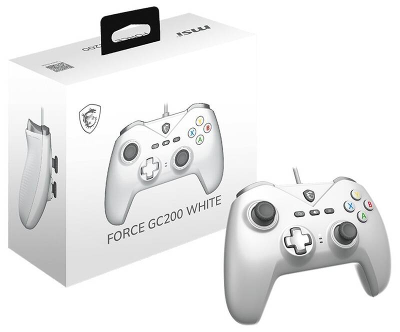 GAMEPAD MSI FORCE GC200 WHITE - Imagen 2