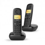 Gigaset A270 Duo Teléfono DECT Identificador de llamadas Negro 4250366850795 | P/N: L36852-H2812-D201 | Ref. Artículo: 894729