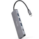 Hub USB Tipo-C Nanocable 10.16.4409/ 3xUSB/ 1xUSB Tipo-C/ Gris 8433281014053 10.16.4409 NAN-HUB 10 16 4409