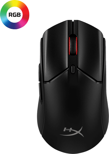 HyperX Pulsefire Haste 2: ratón gaming inalámbrico (negro) - Imagen 4