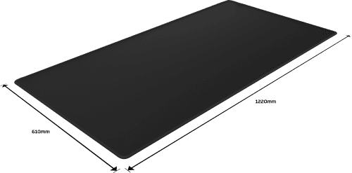 HyperX Pulsefire Mat - Alfombrilla de ratón gaming - Tela (2XL) - Imagen 7
