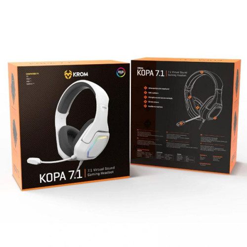 KROM AURICULARES GAMING BLUETOOTH 7.1 NEGRO - Imagen 4