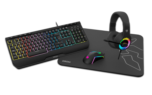 KROM KIT GAMING 4 en 1 KENYA. RGB 8436587973895 | P/N: NXKROMKENYA | Ref. Artículo: 1364445 KROM KIT GAMING 4 en 1 KENYA. RGB 8436587973895 | P/N: NXKROMKENYA | Ref. Artículo: 1364445