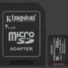 Kingston Technology 256GB microSDXC Canvas Select Plus Gen3 150MB/s A1 (Incluye adaptador de SD) 0740617348507 | P/N: SDCS3/256GB | Ref. Artículo: 1400989