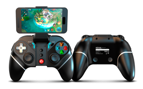 Krom KEXAL Negro, Rojo, Blanco Bluetooth/USB Gamepad Analógico/Digital Android, Nintendo Switch, PC, iOS - Imagen 11