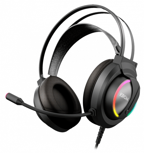 Krom Kappa Auriculares Diadema Negro - Imagen 2