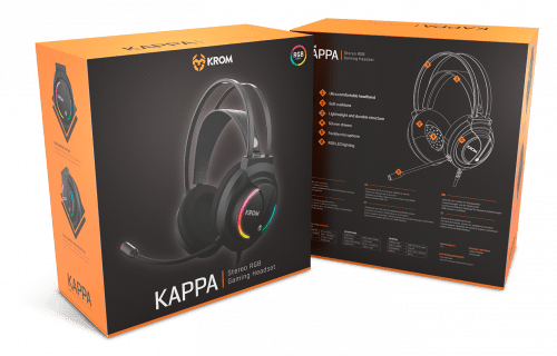 Krom Kappa Auriculares Diadema Negro - Imagen 11