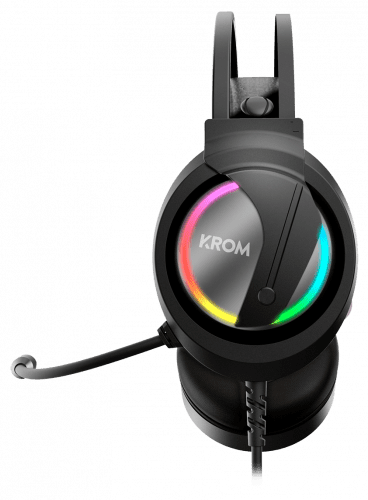 Krom Kappa Auriculares Diadema Negro - Imagen 5