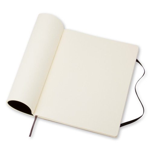 LIBRETA CLASICA TAPA BLANDA NEGRA XL (19X25CM) LISA MOLESKINE QP623 - Imagen 4