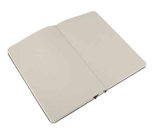 LIBRETA CLASICA TAPA DURA NEGRA L (13X21CM) LISA MOLESKINE QP062 - Imagen 2