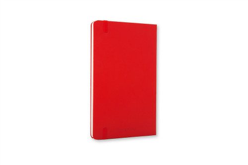 LIBRETA CLASICA TAPA DURA ROJA P (9X14CM) LISA MOLESKINE QP012R - Imagen 2