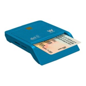 Lector de DNI y Tarjetas Woxter Combo PE26-146/ Azul/ USB 2.0/ Azul 8435089027860 PE26-146 WOX-DNI PE26-146