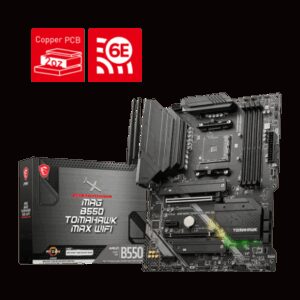 MSI MAG B550 TOMAHAWK MAX WIFI AMD B550 Zócalo AM4 ATX 4719072957957 | P/N: 911-7C91-037 | Ref. Artículo: 1374096