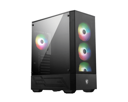 MSI MAG FORGE 112R carcasa de ordenador Midi Tower Negro MSI MAG FORGE 112R carcasa de ordenador Midi Tower Negro