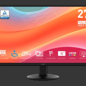 MSI MONITOR PRO MP272L. 27". PLANO IPS. 1920x1080 . 100HZ. NEGRO 4711377259248 | P/N: 9S6-3PD6CT-013 | Ref. Artículo: 1391853