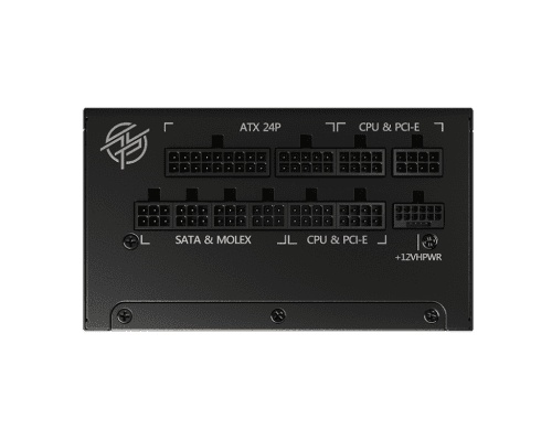 MSI MPG A1000G PCIE5 unidad de fuente de alimentación 1000 W 20+4 pin ATX ATX Negro - Imagen 2