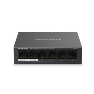 Mercusys MS106LP switch Gestionado Fast Ethernet (10/100) Energía sobre Ethernet (PoE) Negro 6957939001148 | P/N: MS106LP | Ref. Artículo: 1367774