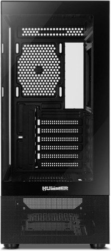 NOX CAJA ATX HUMMER VISION. SEMITORRE COMPACTA. USB 3.0. NEGRA - Imagen 2