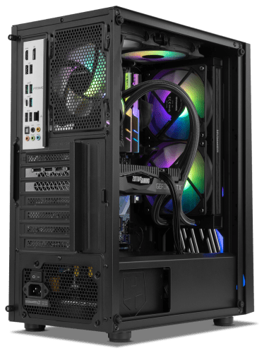 NOX Hummer Frost Midi Tower Negro - Imagen 14
