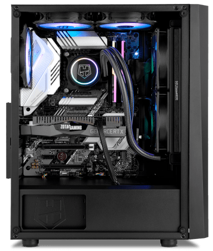 NOX Hummer Frost Midi Tower Negro - Imagen 24