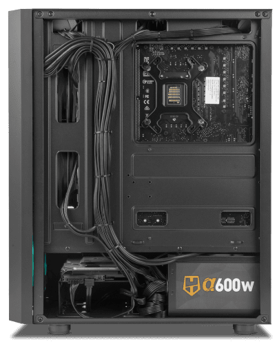 NOX Hummer Frost Midi Tower Negro - Imagen 26