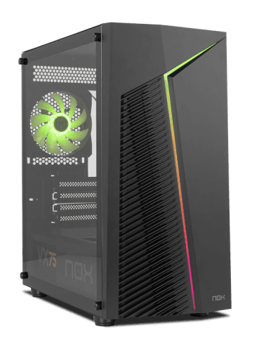 NOX INFINITY ZETA Mini Tower Negro - Imagen 2