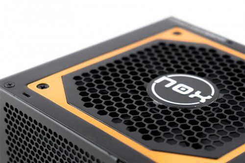 NOX Urano VX Bronze Edition unidad de fuente de alimentación 650 W 20+4 pin ATX ATX Negro, Naranja - Imagen 5