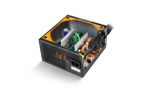 NOX Urano VX Bronze Edition unidad de fuente de alimentación 750 W 20+4 pin ATX ATX Negro, Naranja - Imagen 3
