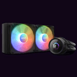 NZXT Kraken 240 RGB Procesador Sistema de refrigeración líquida todo en uno 12 cm Negro 1 pieza(s) 5056547202662 | P/N: RL-KR240-B1 | Ref. Artículo: 1382147
