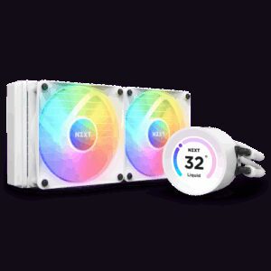 NZXT Kraken Elite 240 RGB Procesador Sistema de refrigeración líquida todo en uno 12 cm Blanco 1 pieza(s) 5056547202242 | P/N: RL-KR24E-W1 | Ref. Artículo: 1382155