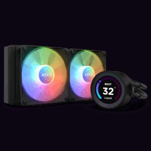 NZXT Kraken Elite 240 RGB Procesador Sistema de refrigeración líquida todo en uno 12 cm Negro 1 pieza(s) 5056547202259 | P/N: RL-KR24E-B1 | Ref. Artículo: 1382156