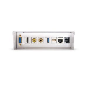 Nanocable Caja de conexiones multimedia de pared VGA+HDMI+JACK3.5+RCA+2xUSB+2xRJ45