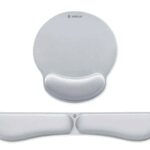PACK SUBBLIM ERGO MEMORYFLEX -REPOSAMUÑECAS TECLADO Y RATON PLATA 8436586743222 SUBMP-04E021