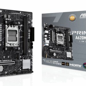 PLACA BASE ASUS PRIME A620M-E CSM AM5 MATX 2XDDR5 4711387236772 90MB1F50-M0EAYC