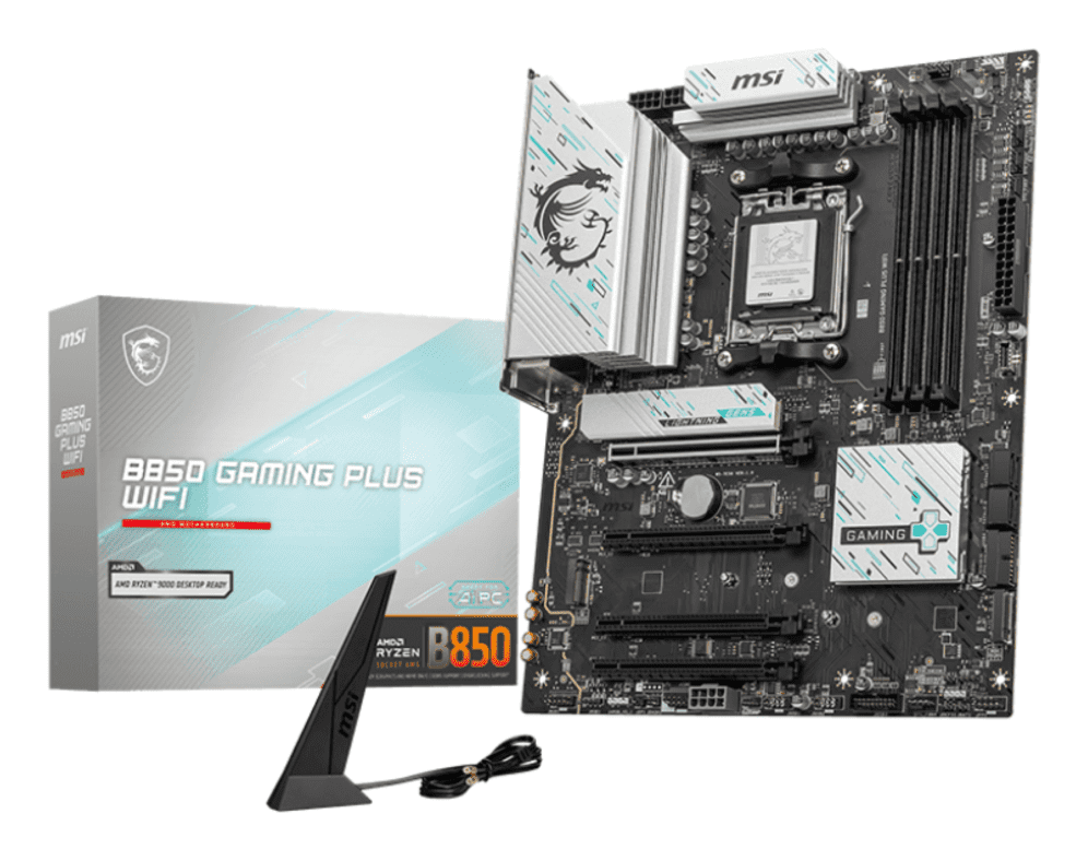 PLACA BASE MSI B850 GAMING PLUS WIFI PCI-E x16 Gen5